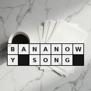 Hasło krzyżówkowe przebój zespołu vox - bananowy song – rozwiązanie, synonimy, podpowiedzi i definicje krzyżówkowe